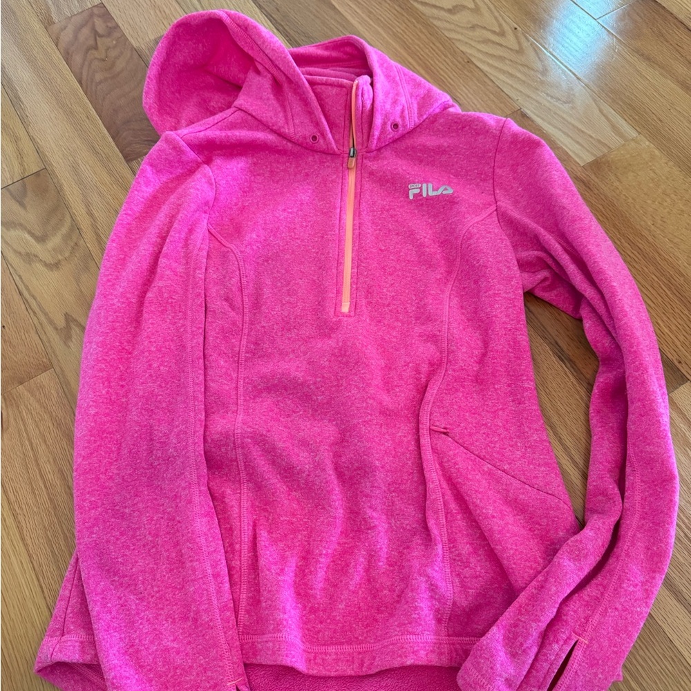 FILA Quarter Zip Hoodie